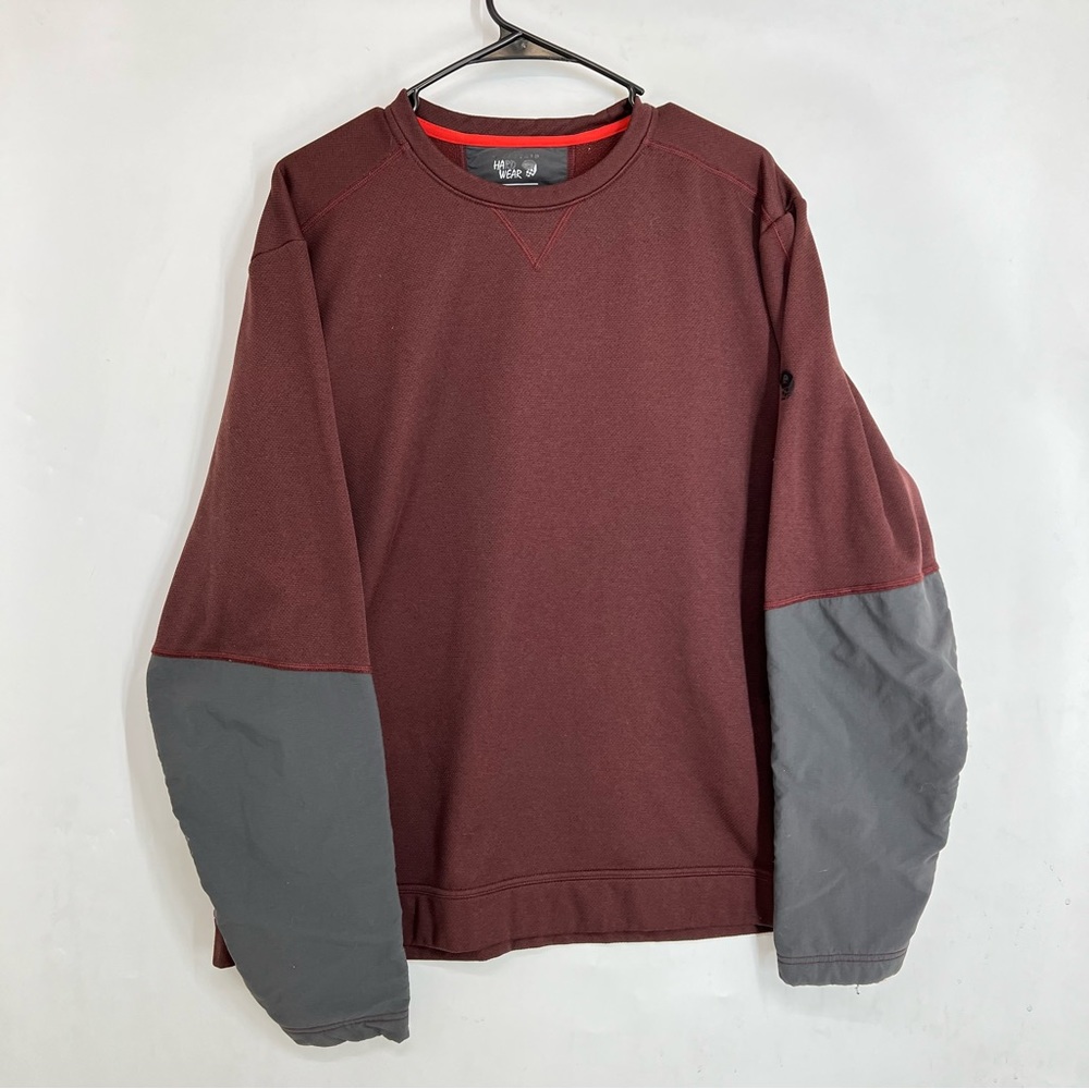 Mountain Hardware mens long sleeve pullover shirt size XL